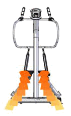 3D立體有氧踏步機/滑步機