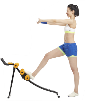 JOHNSON 纖腹美弧形健腹機︱可做瑜珈伸展及其它輔助健身用途
