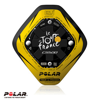 <限量特惠>Polar CS500 自行車用心率碼錶Tour de France w/CAD