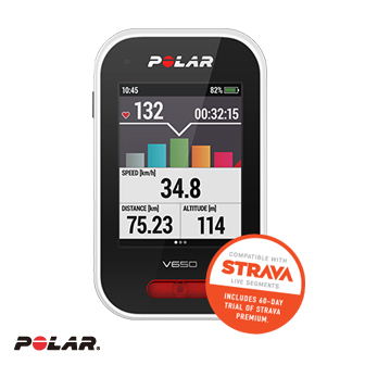 POLAR V650 GPS 單車心率錶