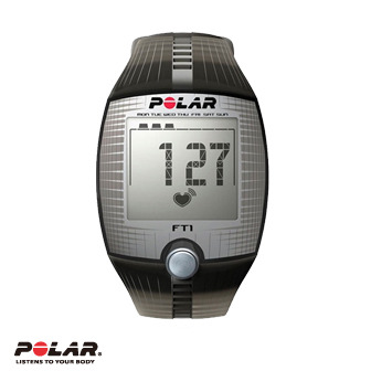 Polar FT1 深灰色流線入門級心率錶